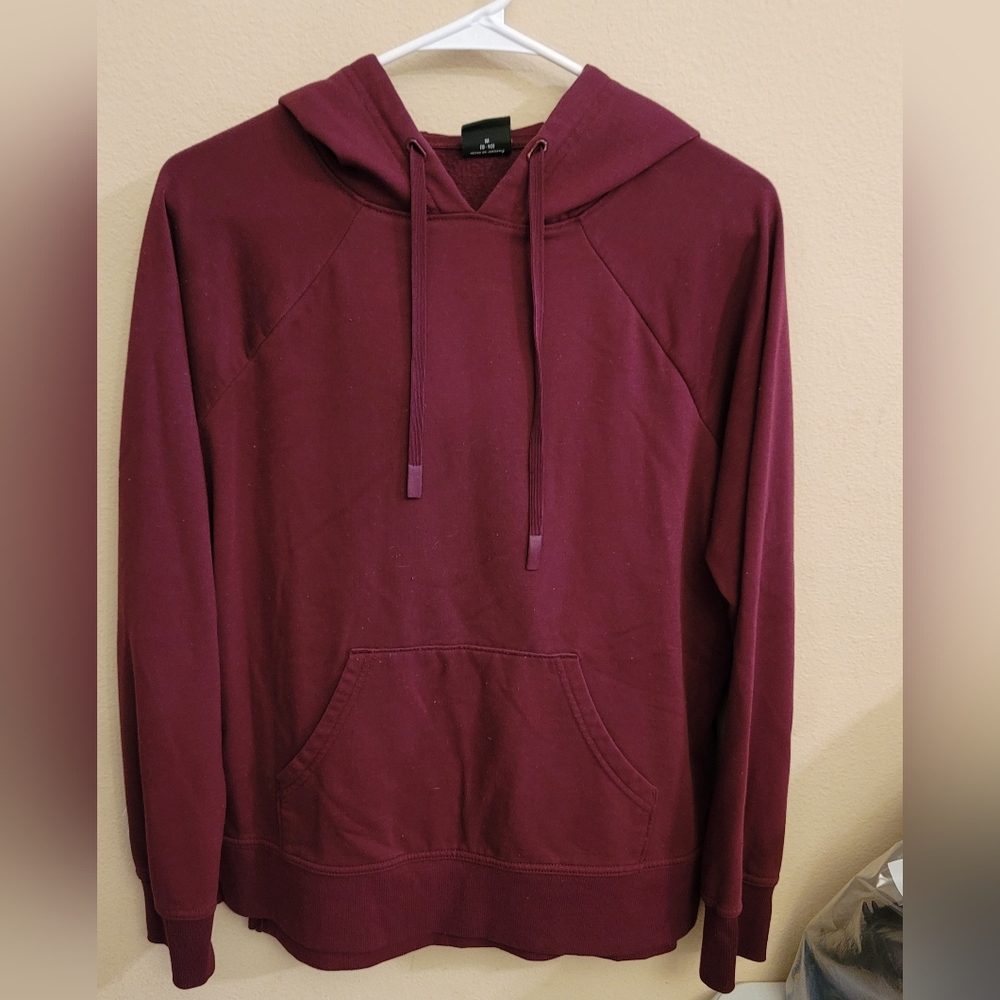 Athletic Works sweatshirt. Draw string with ful front pocket. Ladies 8/10. EUC. - Picture 1 of 3